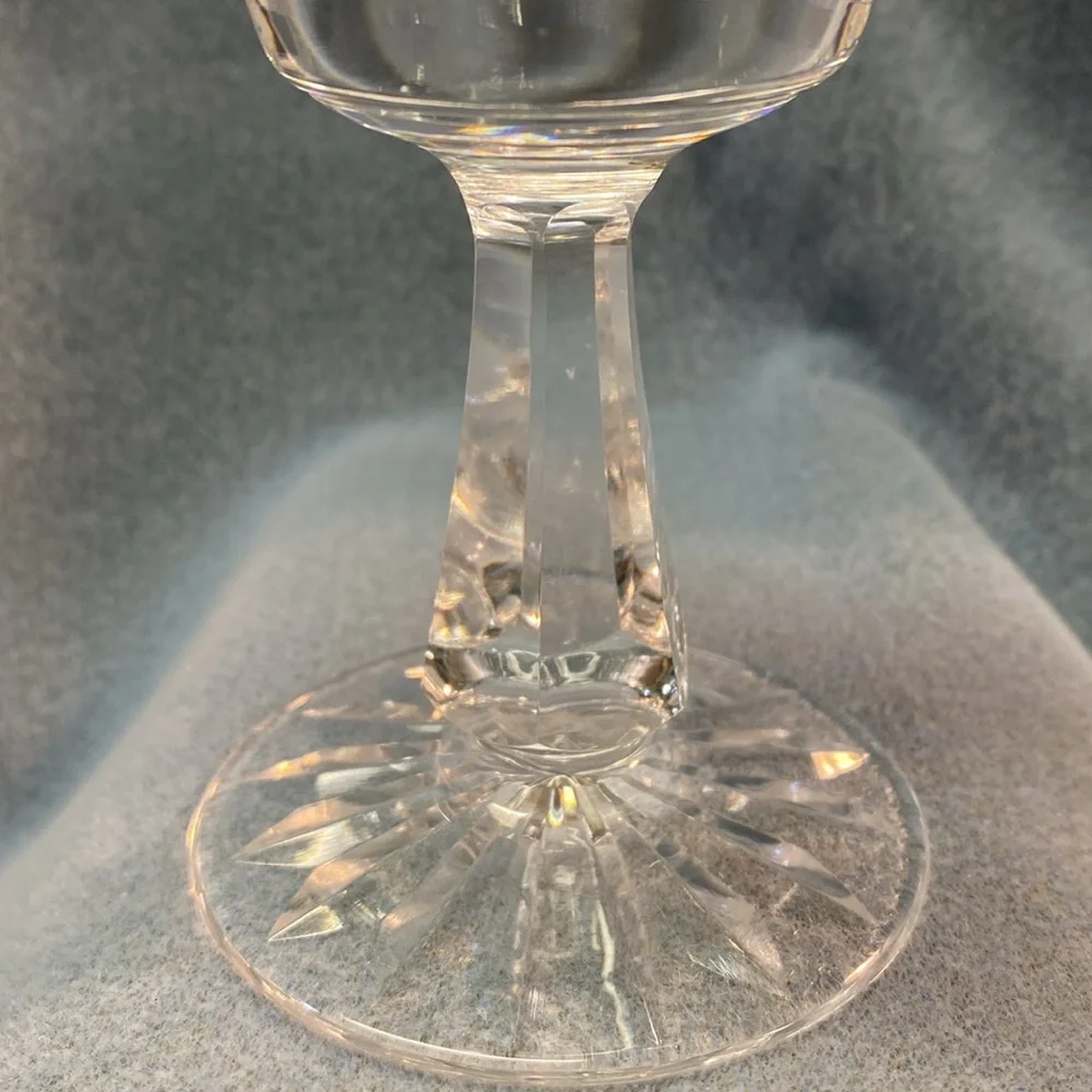 2-Elegant Crystal Claret Wine Glasses by Waterford (set of two)